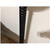 Image 4 : Ribbed Pedestal Floor Lamp w/ Shade 68"H