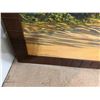 Image 2 : Ocean Landscape Scene Artwork , Framed 47" x 36"