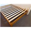 Image 11 : Qty 2 Wooden Night Stands w/ 2 Drawers 27" x 20" x 28"H & Wooden Platform Bed Frame 75" x 54"