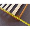 Image 14 : Qty 2 Wooden Night Stands w/ 2 Drawers 27" x 20" x 28"H & Wooden Platform Bed Frame 75" x 54"