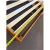 Image 15 : Qty 2 Wooden Night Stands w/ 2 Drawers 27" x 20" x 28"H & Wooden Platform Bed Frame 75" x 54"