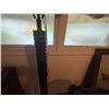 Image 4 : Lasko Black Pedestal Floor Fan & Ribbed Pedestal Floor Lamp (no shade)