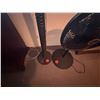 Image 5 : Lasko Black Pedestal Floor Fan & Ribbed Pedestal Floor Lamp (no shade)