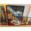 Image 4 : Qty 3 City Scene Artworks, Misc Sizes
