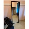 Image 6 : Platform Bed Frame w/ Mattress, Mirror, Lamp, Fan, Night Stand & Cabinet w/ Drawers, Misc Sizes