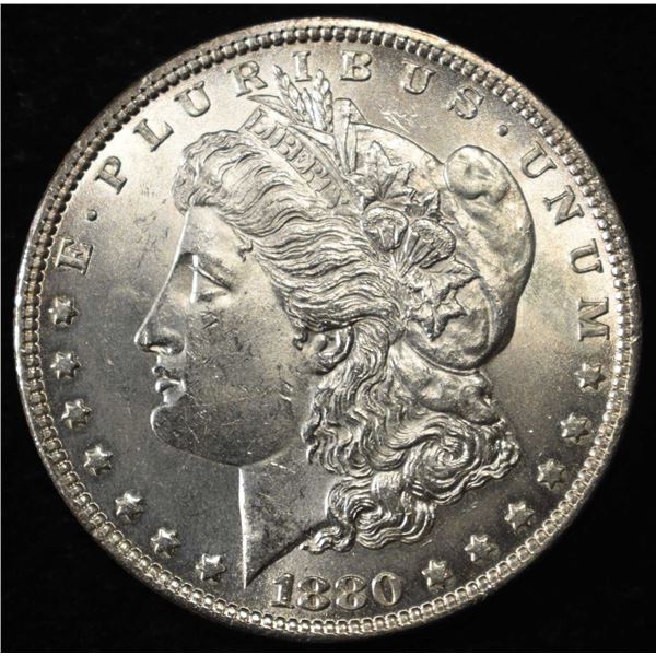 1880-O MORGAN DOLLAR CH BU