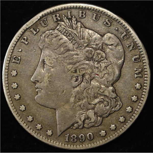 1890-CC MORGAN DOLLAR XF