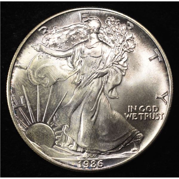 1986 AMERICAN SILVER EAGLE