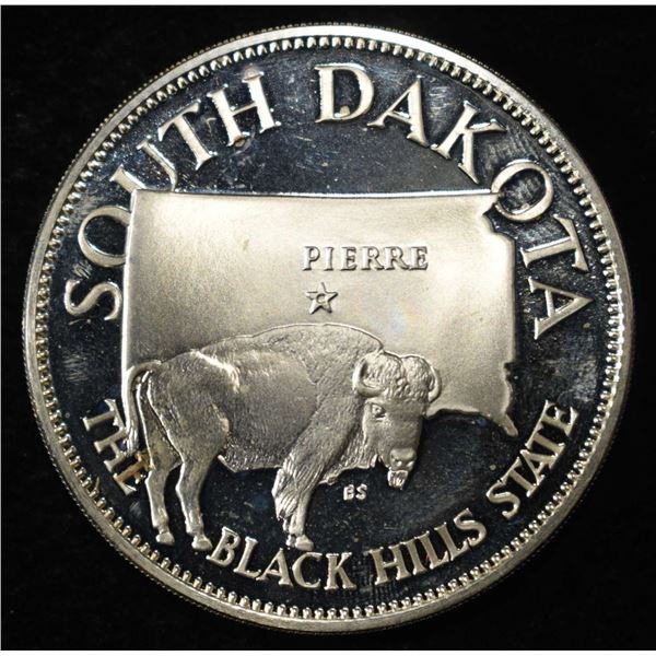 SOUTH DAKOTA 1 OZ 92.5 % SILVER ROUND