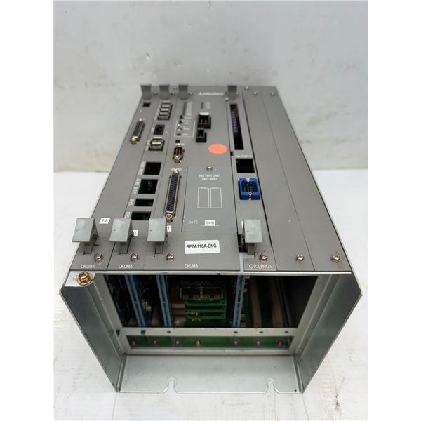 OKUMA #BP7A110A-ENG Rack w/ Boards