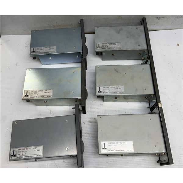 Lot of (6) OKUMA #OSP7000 3.5"FDD UNIT