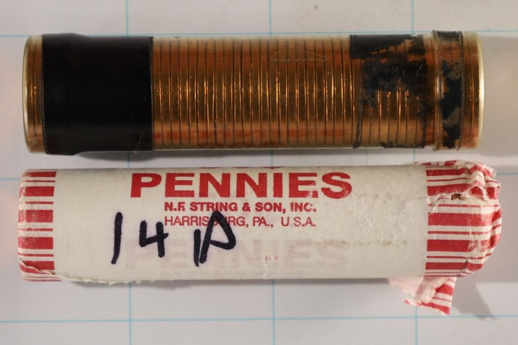 Bu Incon 2 SOLID DATE ROLLS OF BU LINCOLN CENTS: 1959