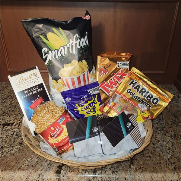 Movie Basket Snacks & Cineplex Gift Cards