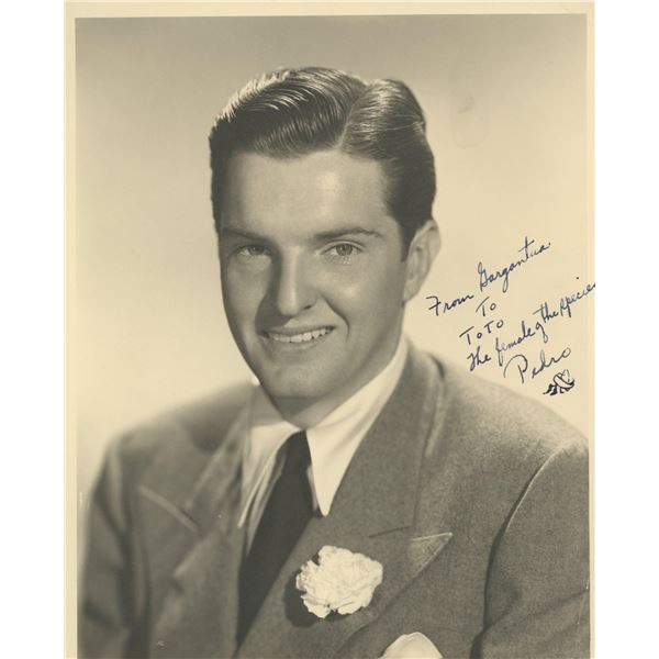 Zis Boom Bah Peter Lind Hayes signed photo
