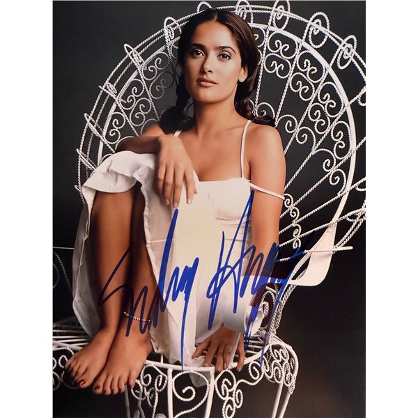 Salma Hayek signed photo