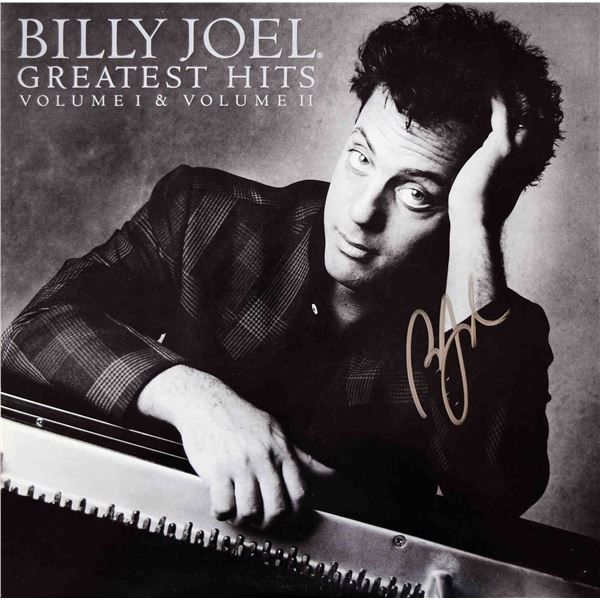 Billy Joel signed Greatest Hits Volume I & Volume II