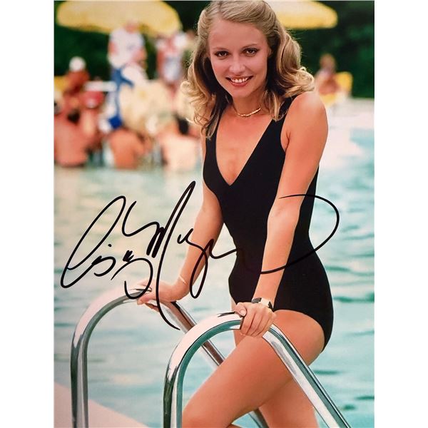 Caddyshack Cindy Morgan signed photo
