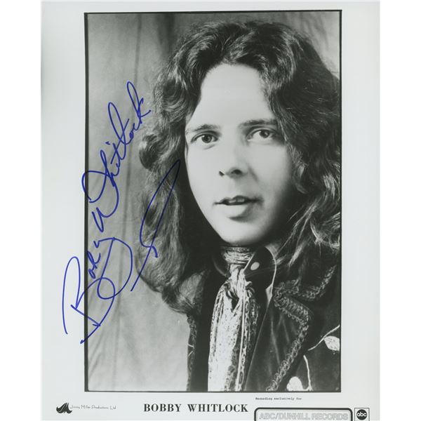 Derek and Dominoes Bobby Whitlock signed photo