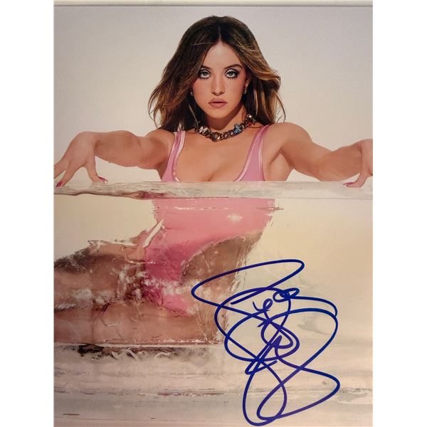 Euphoria Sydney Sweeney signed photo
