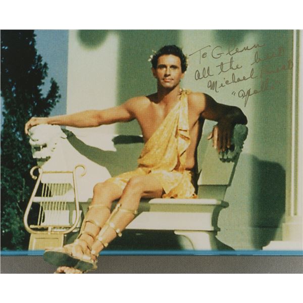 Star Trek Michael Forest signed photo