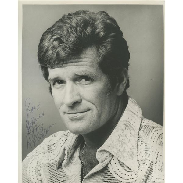 The Life and Legend of Wyatt Earp Hugh O'Brian signed photo