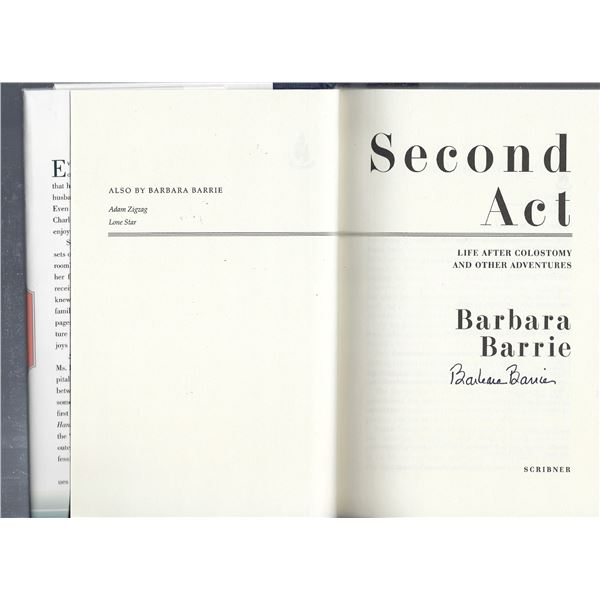 One Potato Two Potato Barbara Barrie signed book