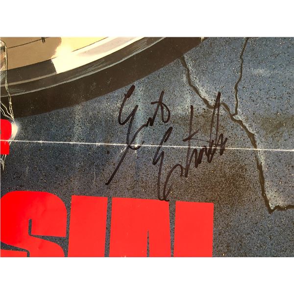 Hour of the Assassin signed movie poster