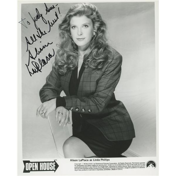 Open House Alison LaPlaca signed photo