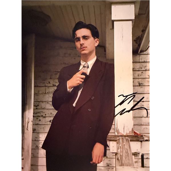 Marty Supreme TimothÃ©e Chalamet signed photo