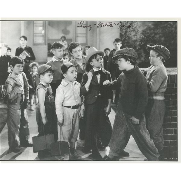 Our Gang Tommy Bond signed photo