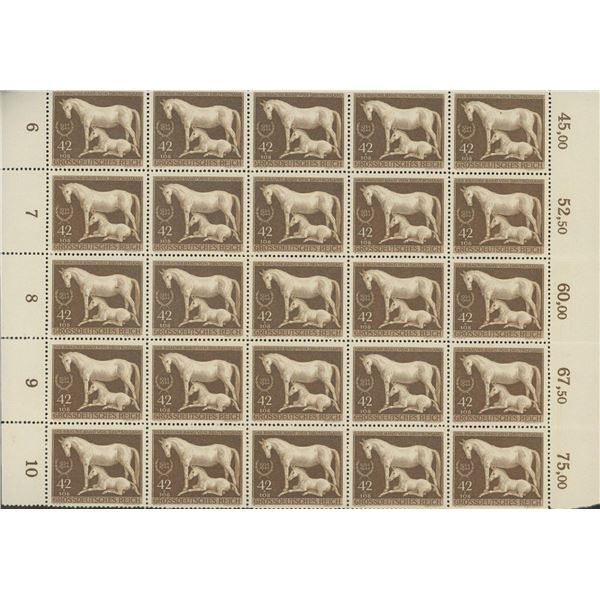 Das Braune Band von Deutschland-German 1944, semipostal stamps