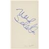 Image 1 : Singer Neil Sedaka signature cut