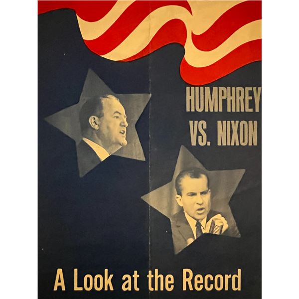 Hubert Humphrey campaign flyer