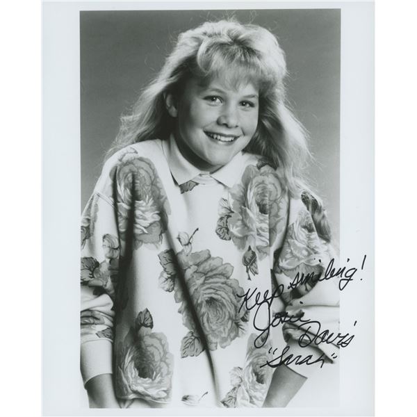 Charles in Charge Josie Davis signed photo