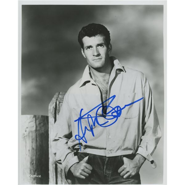 The Life and Legend of Wyatt Earp Hugh O'Brian signed photo