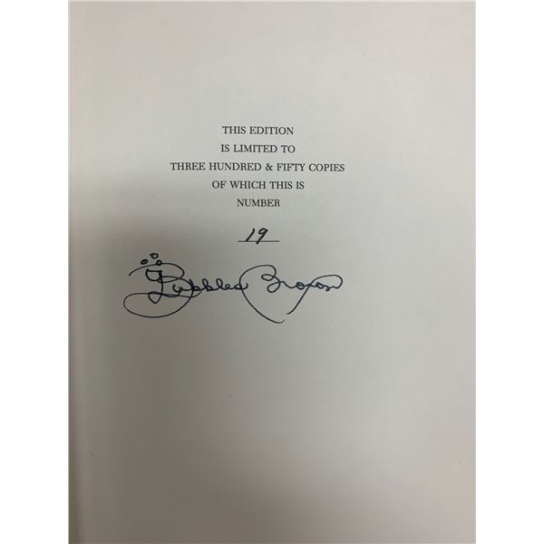 Too Long A Sacrifice signed book