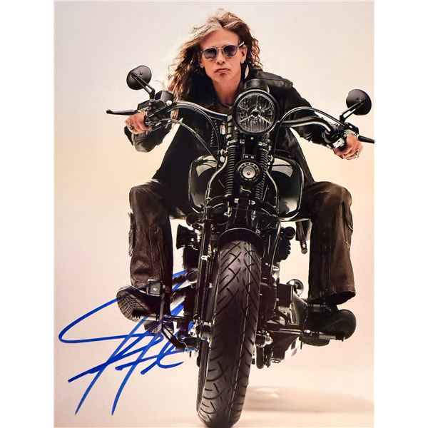 Aerosmith Steven Tyler signed photo