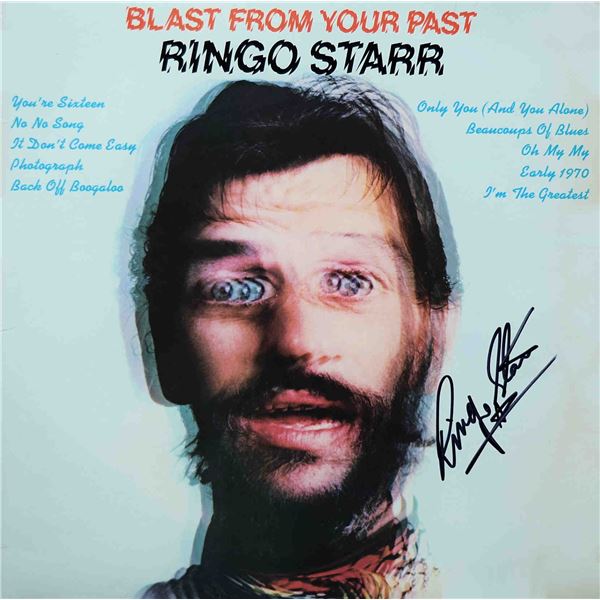 Ringo Starr signed Blast From Your Past album
