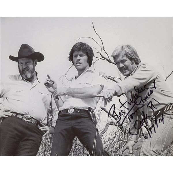 Code R Tom Simcox signed photo