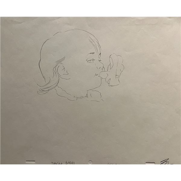 Dancing Babies original hand drawn artwork