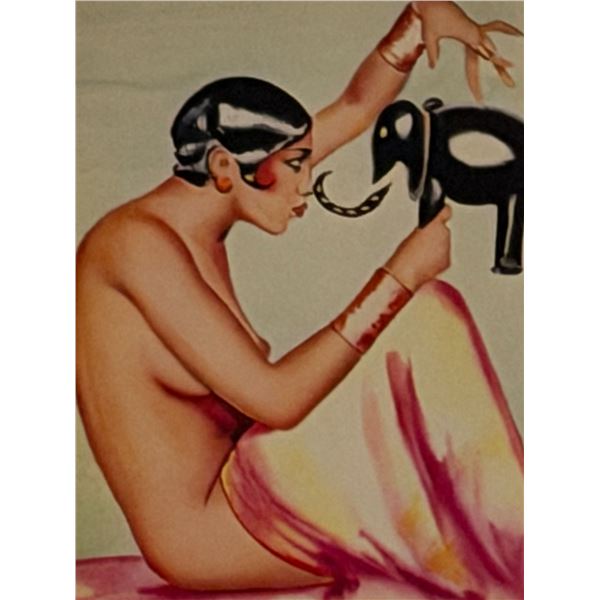 Artist Olivia DeBerardinis Pin Up 1992 Collector Card