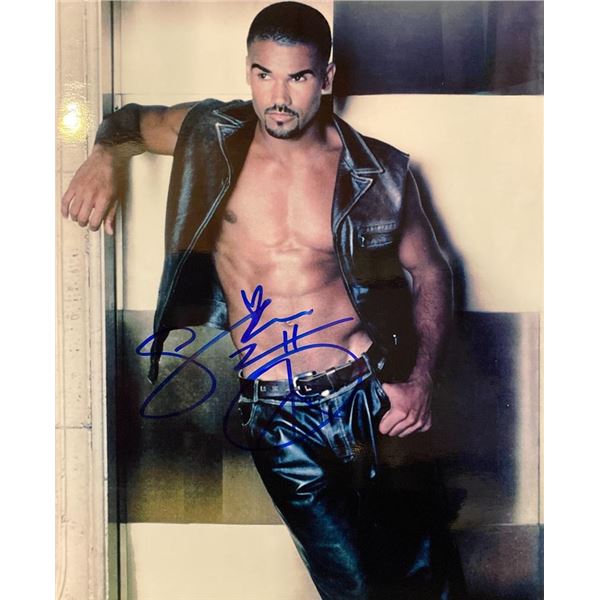 Criminal Minds Shemar Moore signed photo