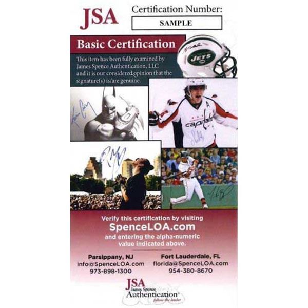 Umpire Al Barlick Signed Official American League Baseball JSA Authenticated