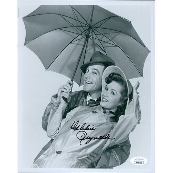 Singin' in the Rain Debbie Reynolds signed photo. JSA Authenticated