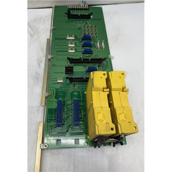 Makino A55 #A55E/A88 II-PCB-B F930 78 83 (2)a Board w/Fanuc Modules