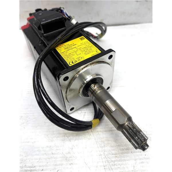 Fanuc #A06B-2215-B605 AC Servo Motor w/ Encoder: A860-2060-T321