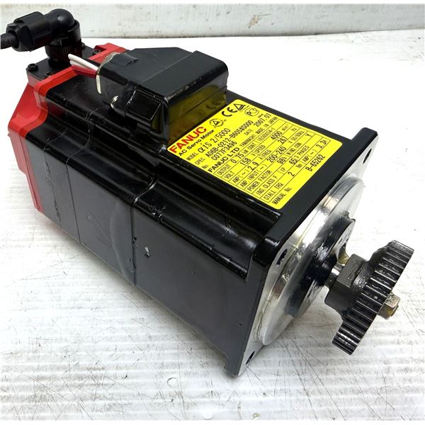 Fanuc #A06B-0212-B605#S000 AC Servo Motor w/ Encoder: A860-2010-T341