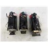 Image 2 : (3) Fanuc #A06B-0116-B855#0048 AC Servo Motors