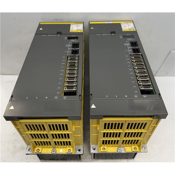 (2) Fanuc #A06B-6088-H230#H500 Spindle Amplifier Modules