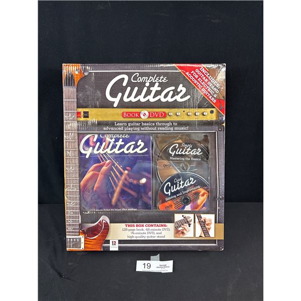 Sealed in Package The Complete Guitar Lessons Set